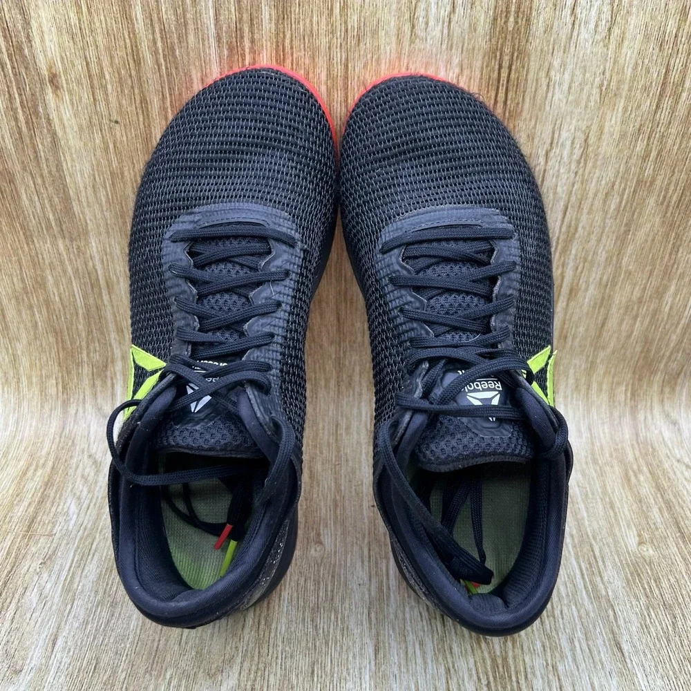 Reebok CrossFit Nano 8 Flexweave Men's Size 6.5 Black Red Training Shoes DV5741